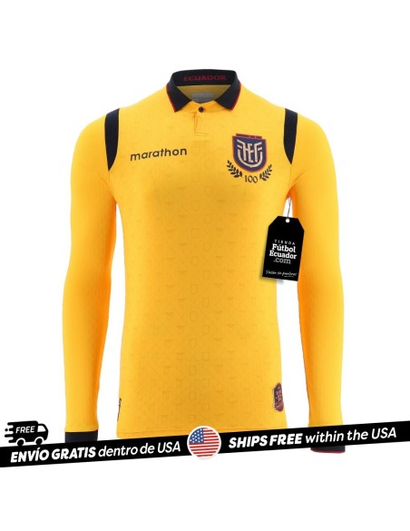 Ecuador | 100 years| Yellow - Long Sleeve